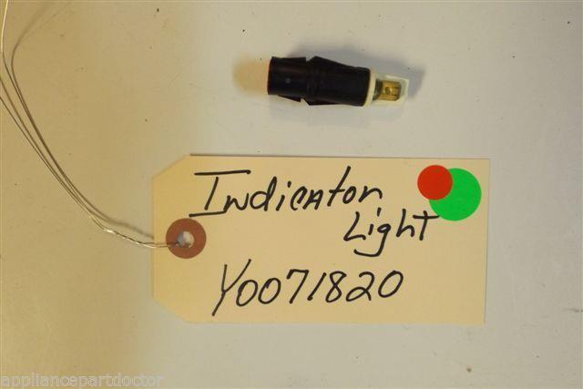 AMANA Stove Y0071820 Indicator Light USED PART AMANA Stove Y0071820 Indicator Light USED PART